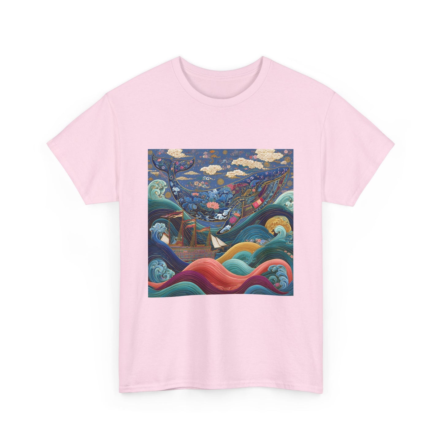 T-Shirt — Colorful Surreal Ocean Landscape Art Tee