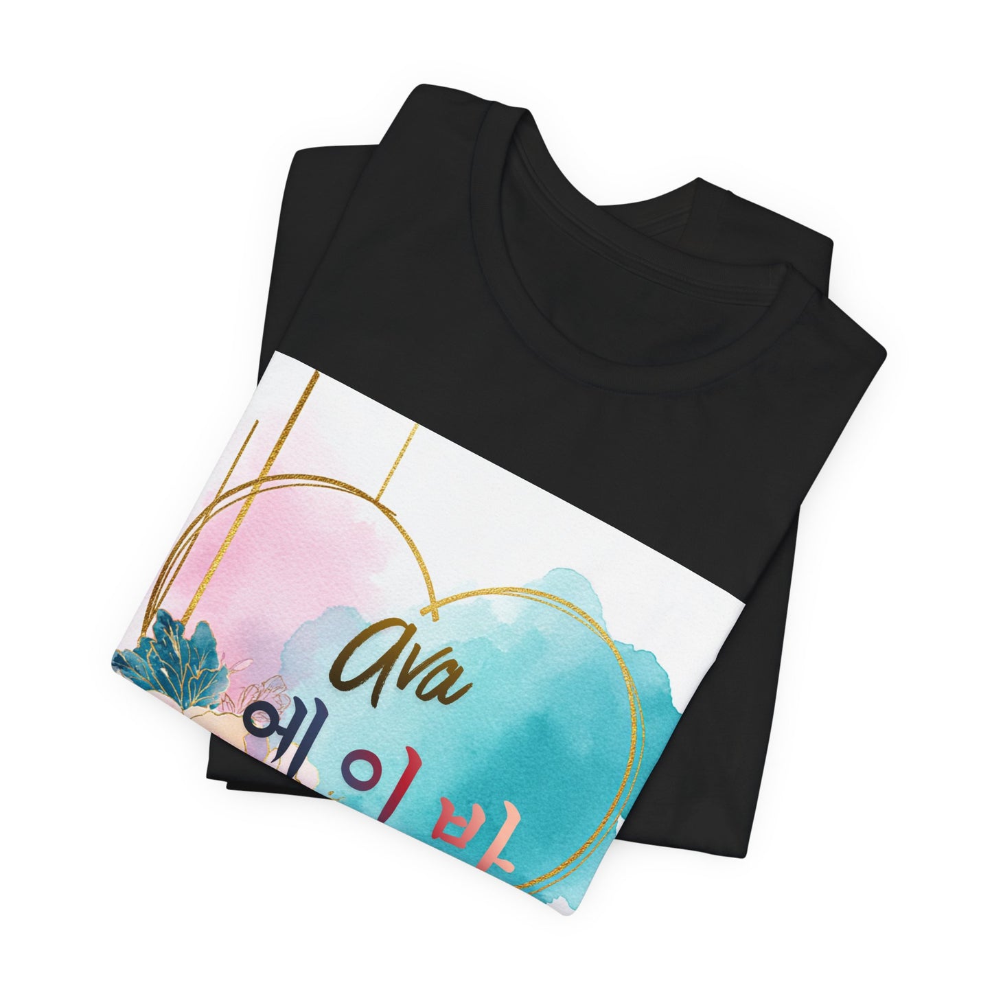 Personalized Korean Name K-Pop Concert T-Shirt
