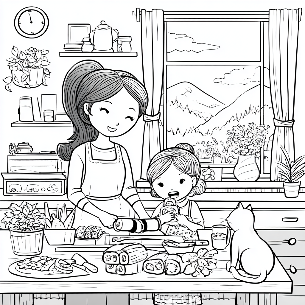 A Cozy Sushi Day with Mom