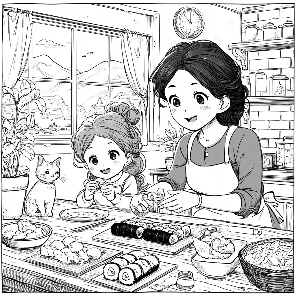 A Cozy Sushi Day with Mom