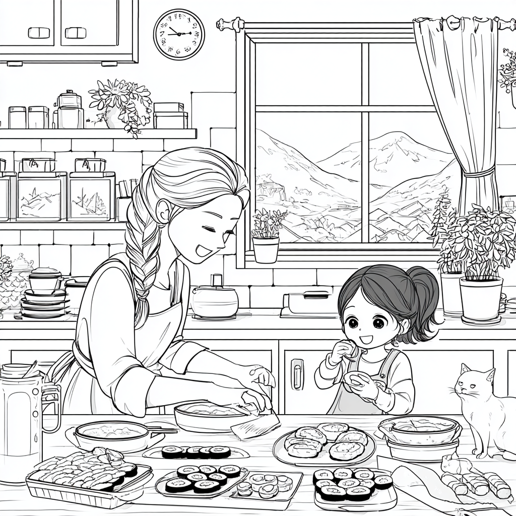 A Cozy Sushi Day with Mom