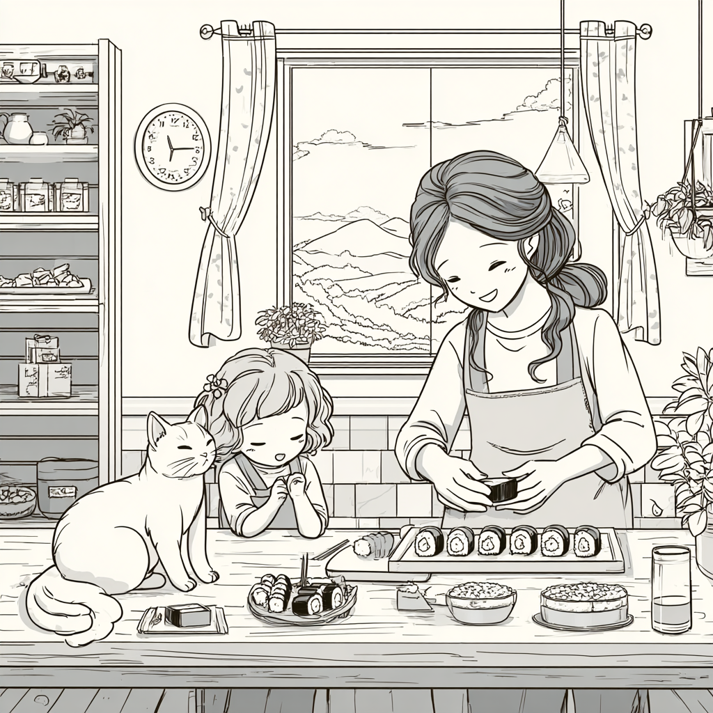 A Cozy Sushi Day with Mom