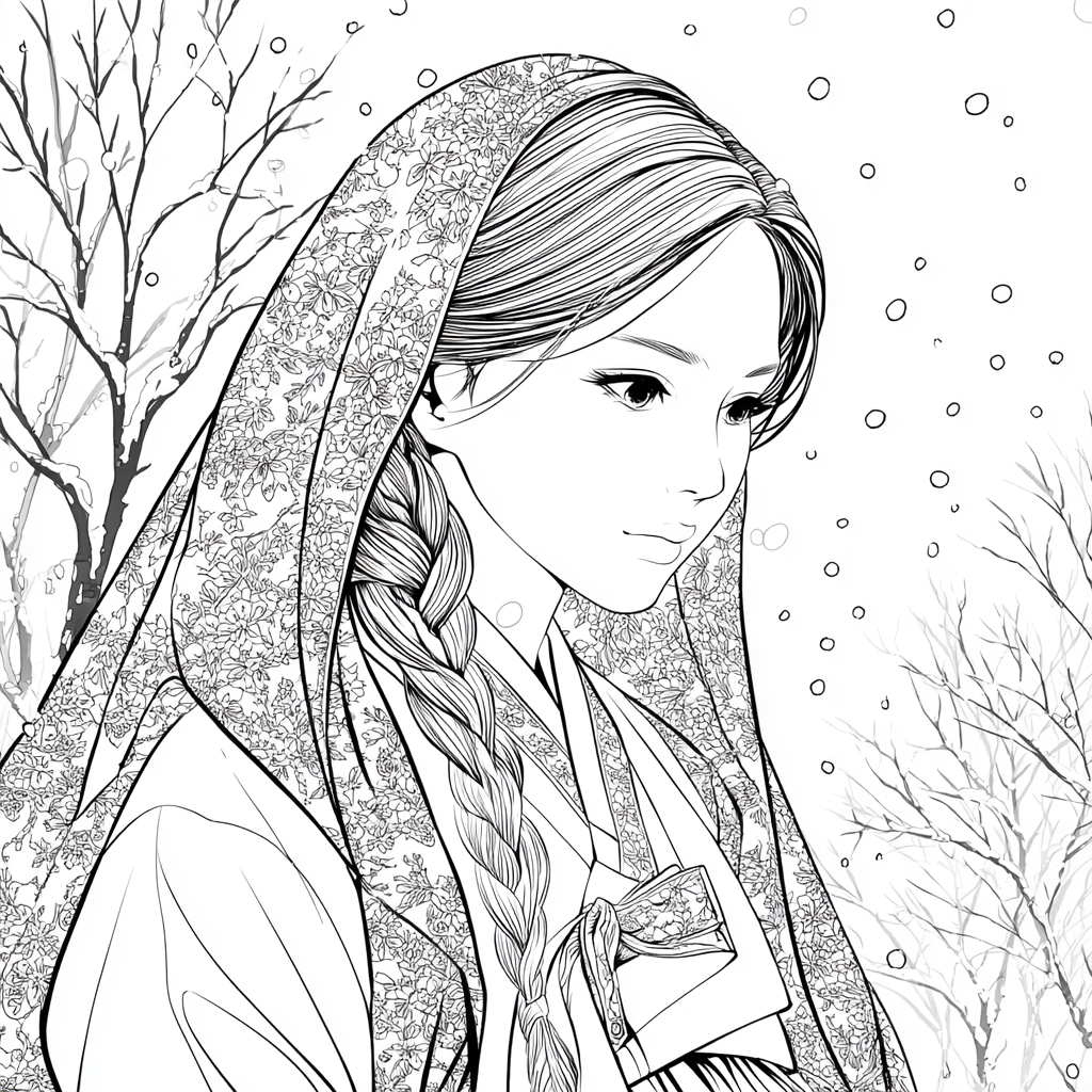 Whispers of Winter Silk
