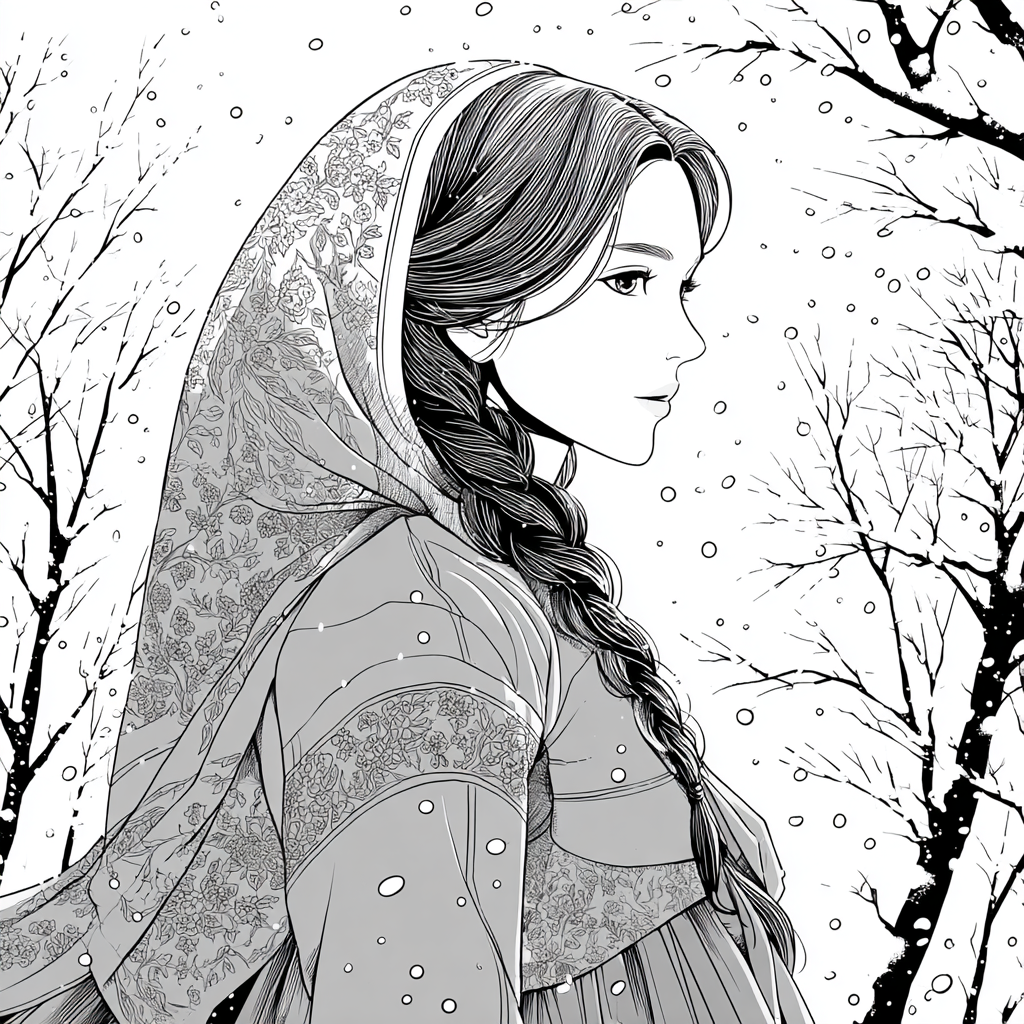 Whispers of Winter Silk