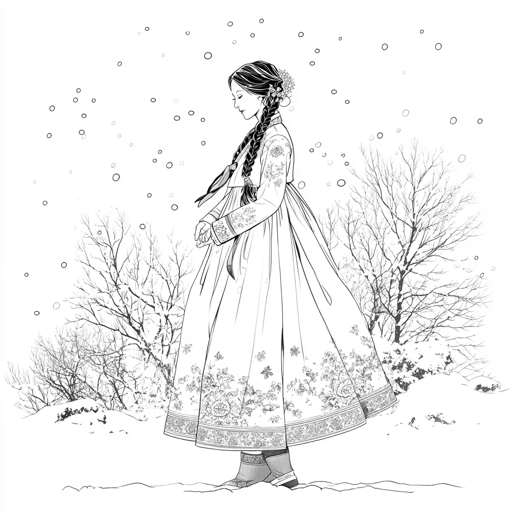 Whispers of Winter Silk