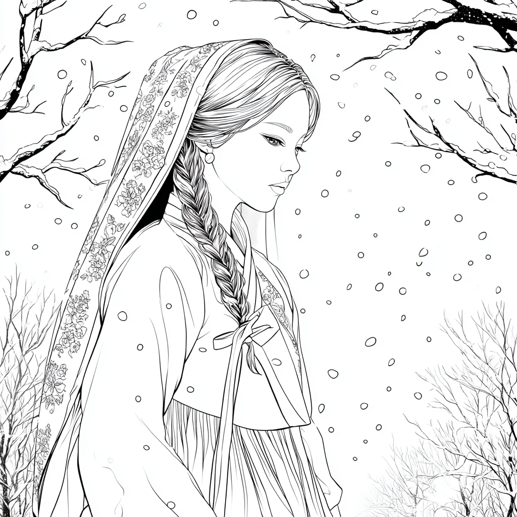 Whispers of Winter Silk