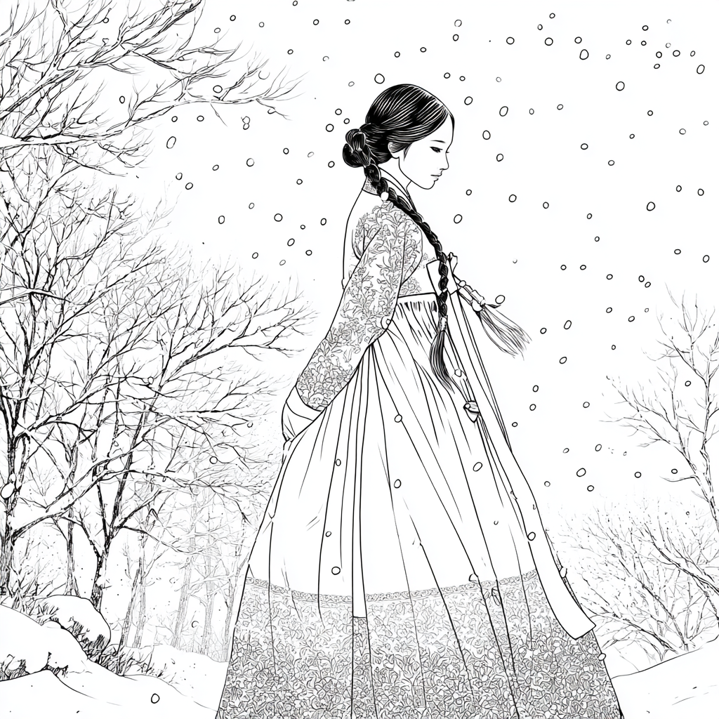 Whispers of Winter Silk