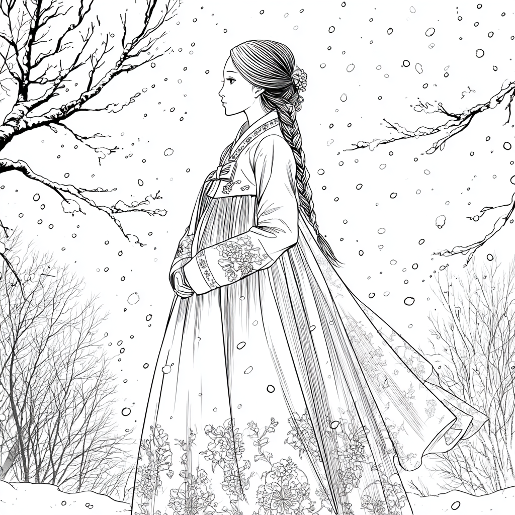 Whispers of Winter Silk