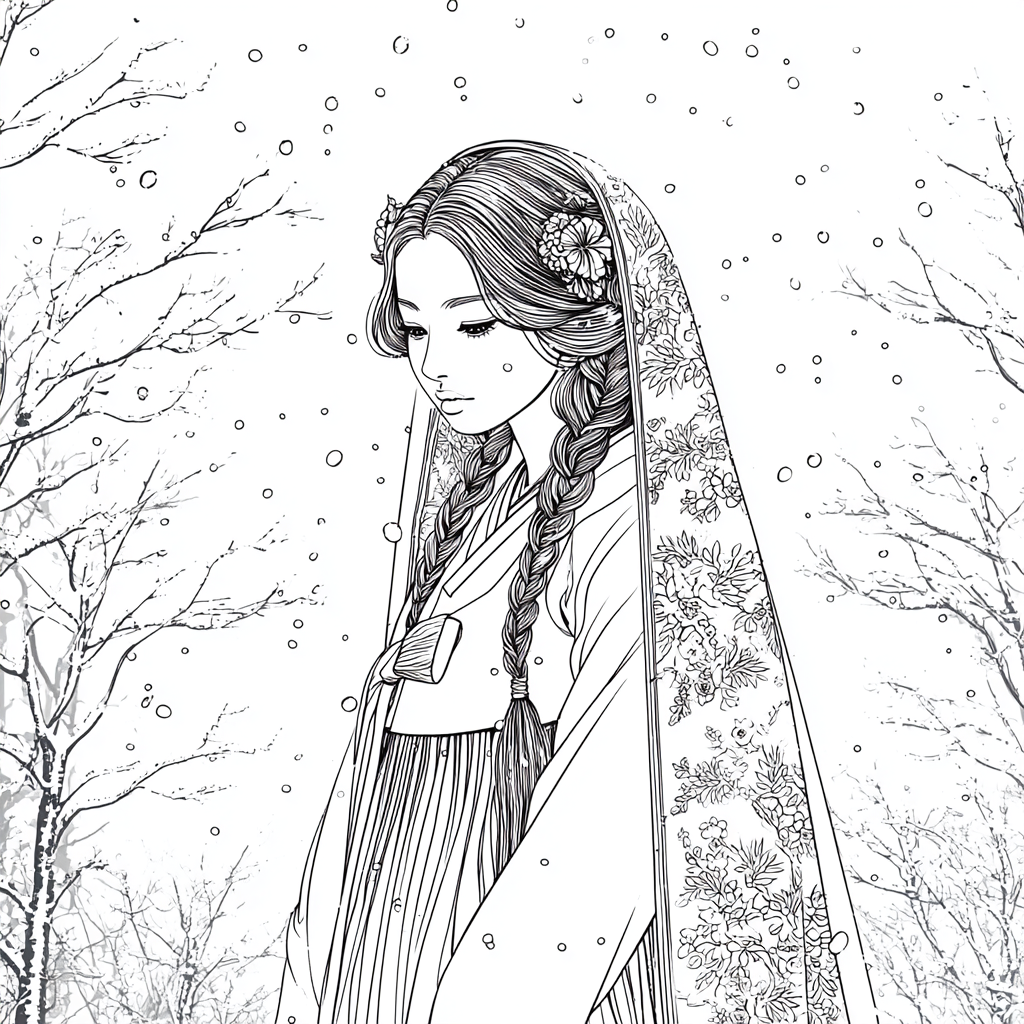 Whispers of Winter Silk