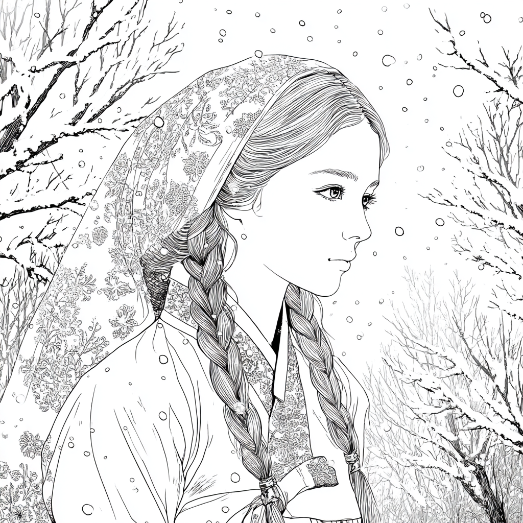 Whispers of Winter Silk