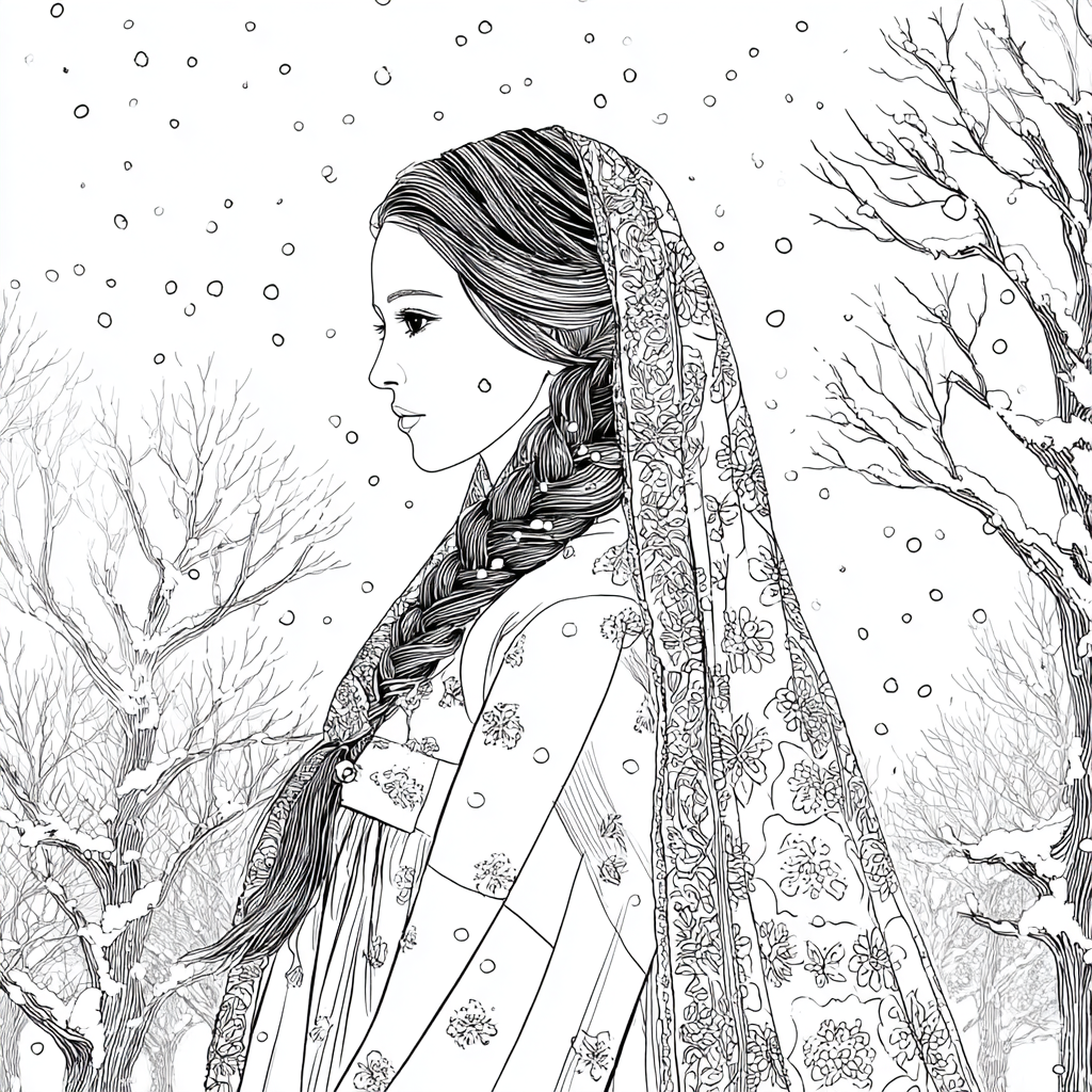 Whispers of Winter Silk