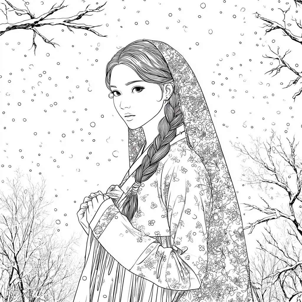 Whispers of Winter Silk