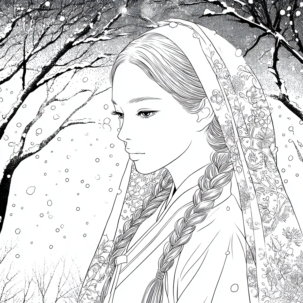 Whispers of Winter Silk