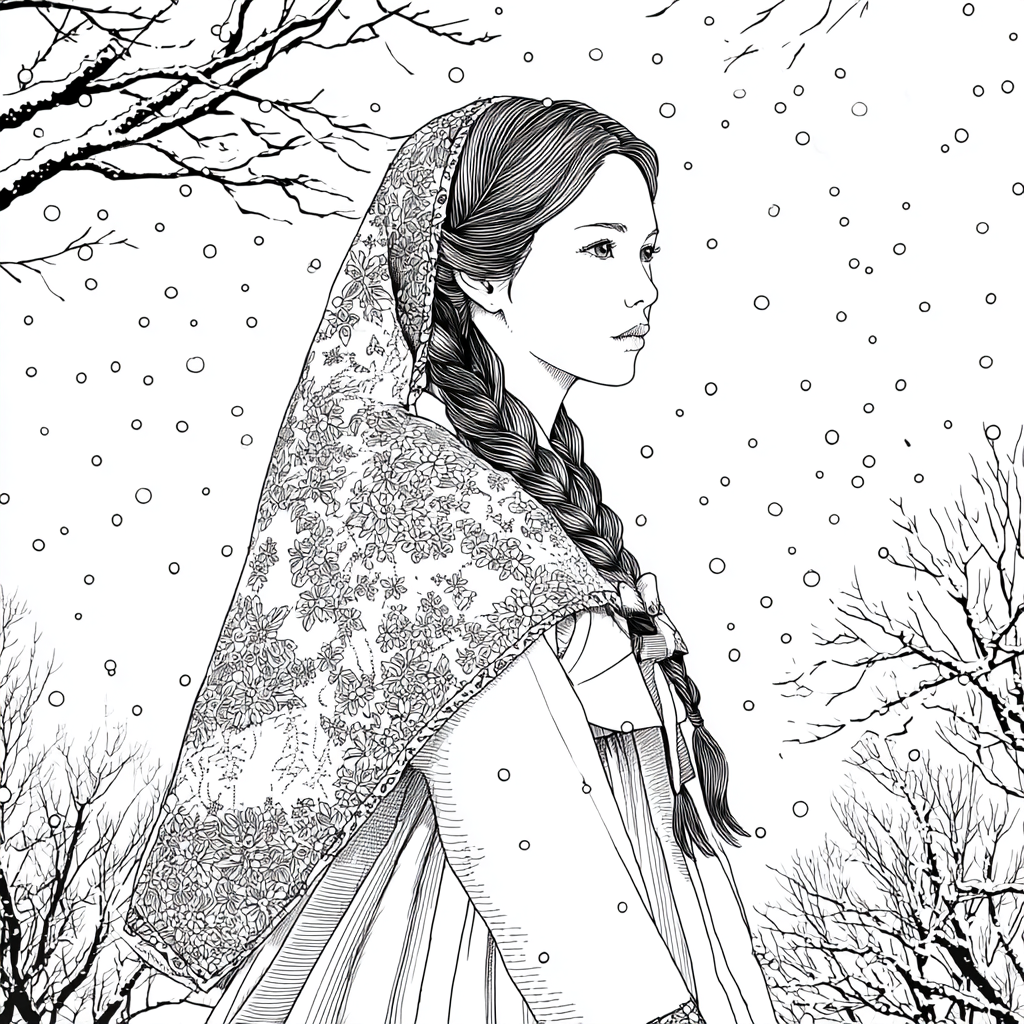Whispers of Winter Silk