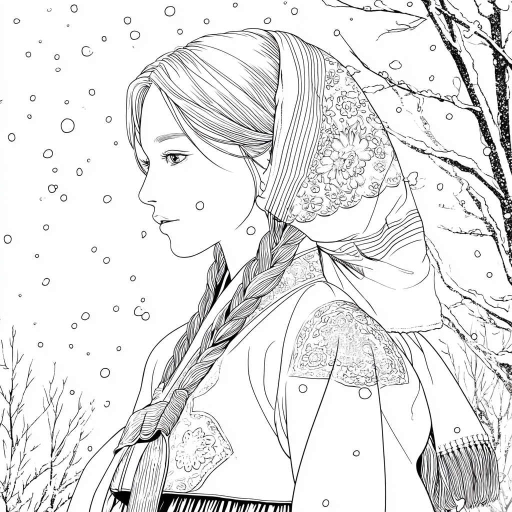 Whispers of Winter Silk
