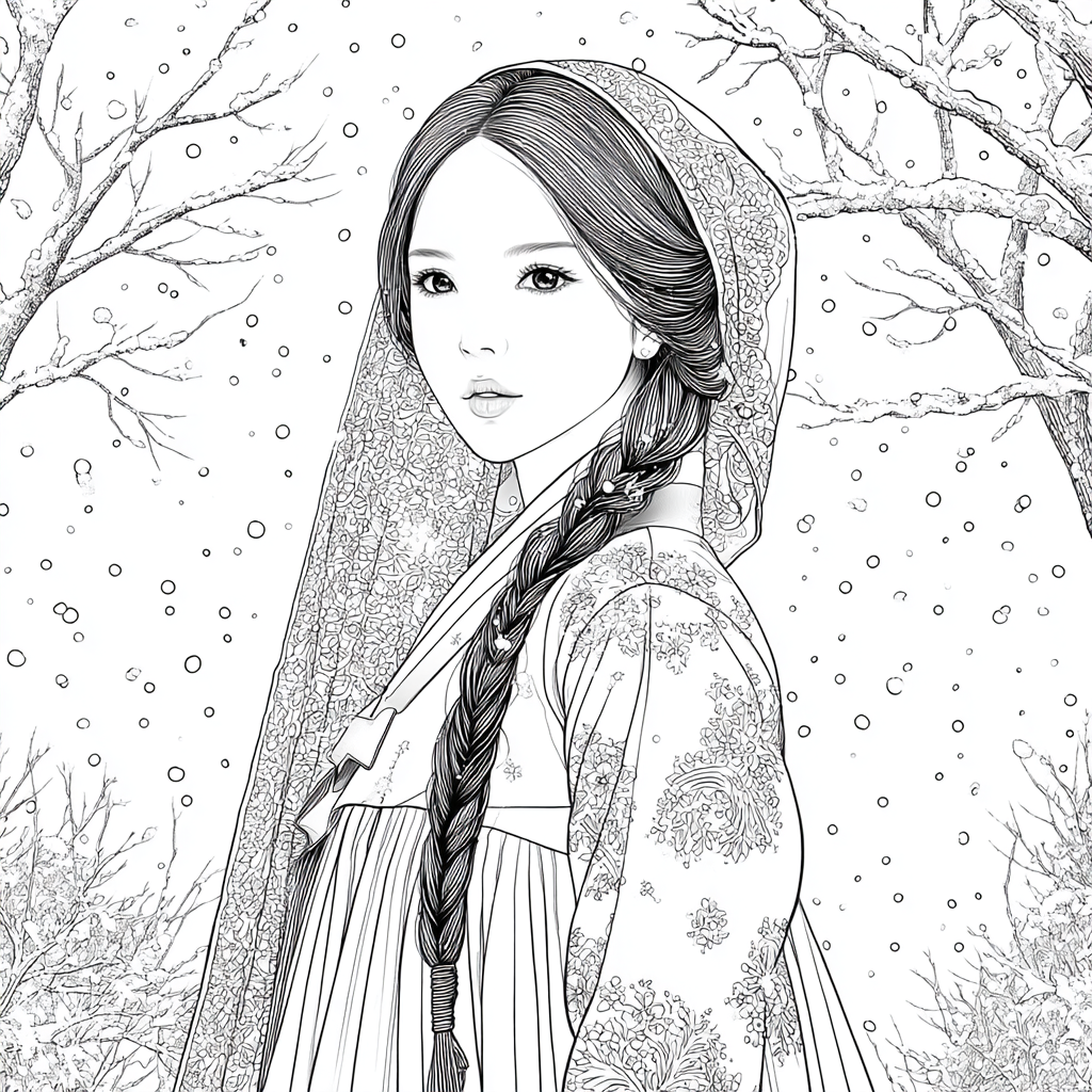 Whispers of Winter Silk