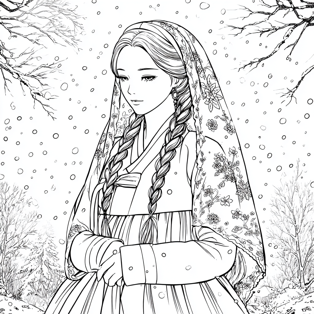 Whispers of Winter Silk