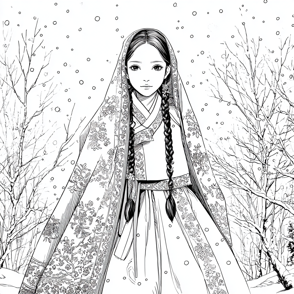 Whispers of Winter Silk