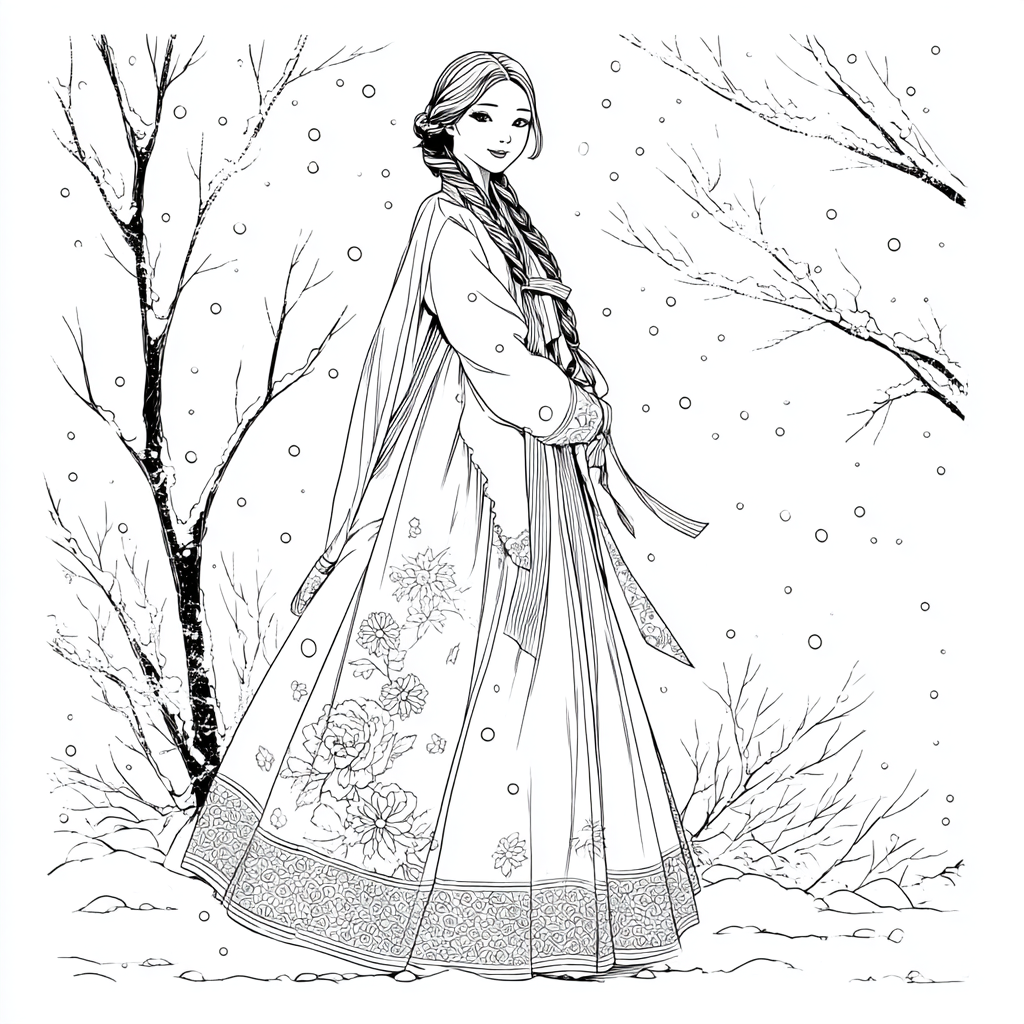 Whispers of Winter Silk
