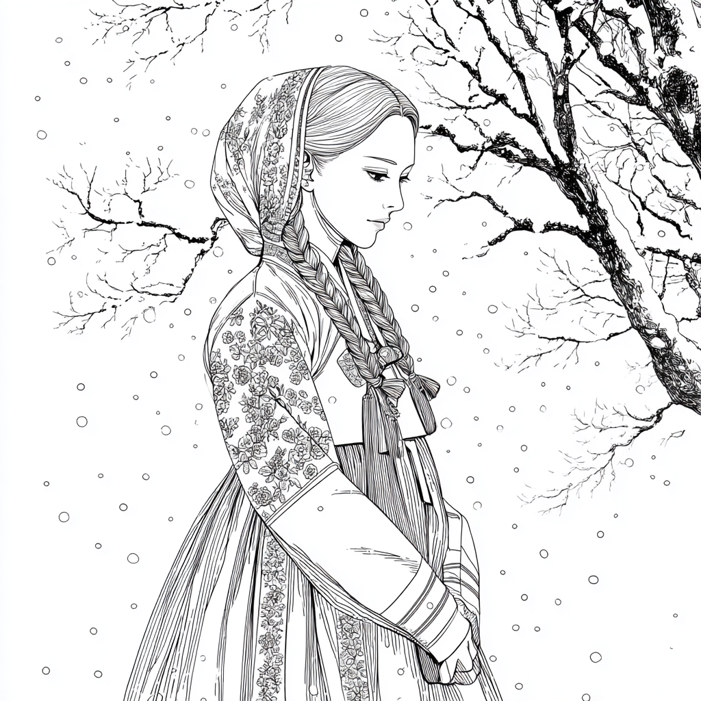 Whispers of Winter Silk