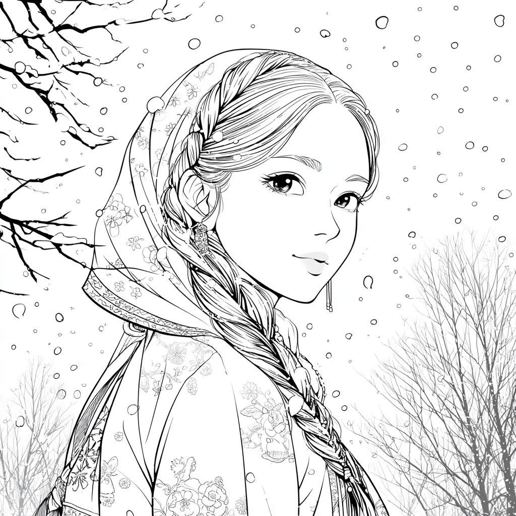 Whispers of Winter Silk