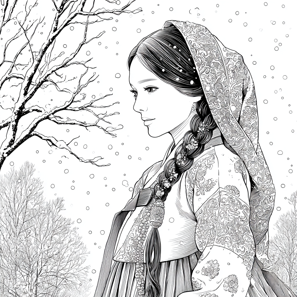 Whispers of Winter Silk