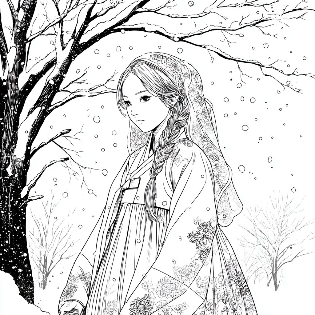 Whispers of Winter Silk