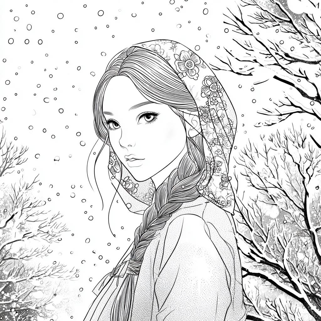 Whispers of Winter Silk