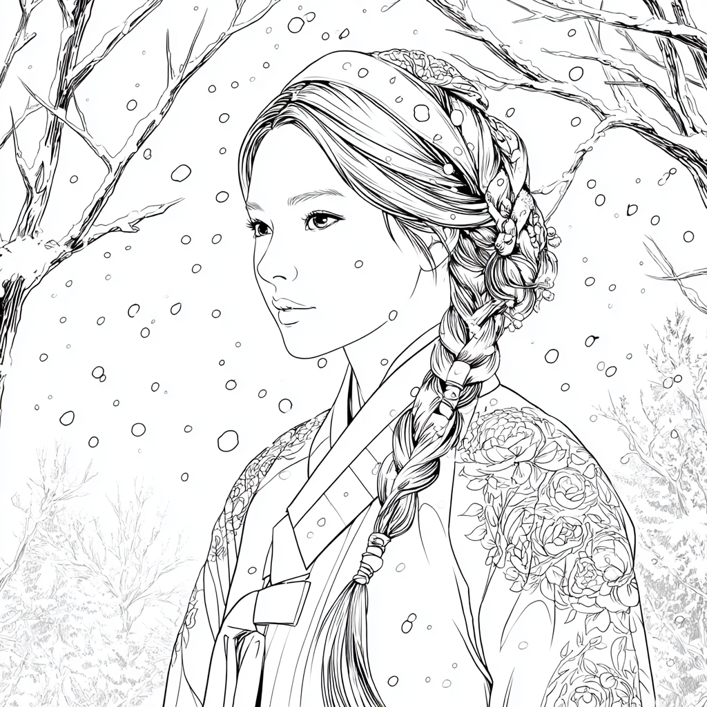 Whispers of Winter Silk