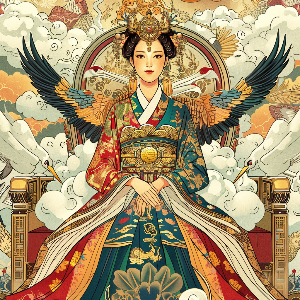 The Celestial Empress of the Golden Clouds