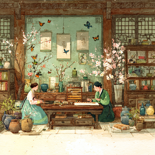 Spring Atelier of the Joseon Scholars