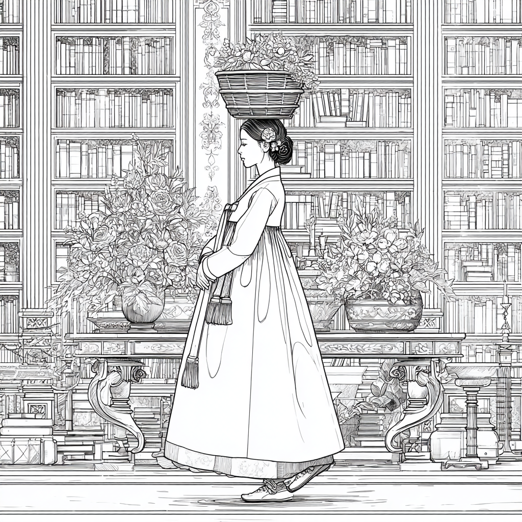 The Flower Keepers of the Royal Library
