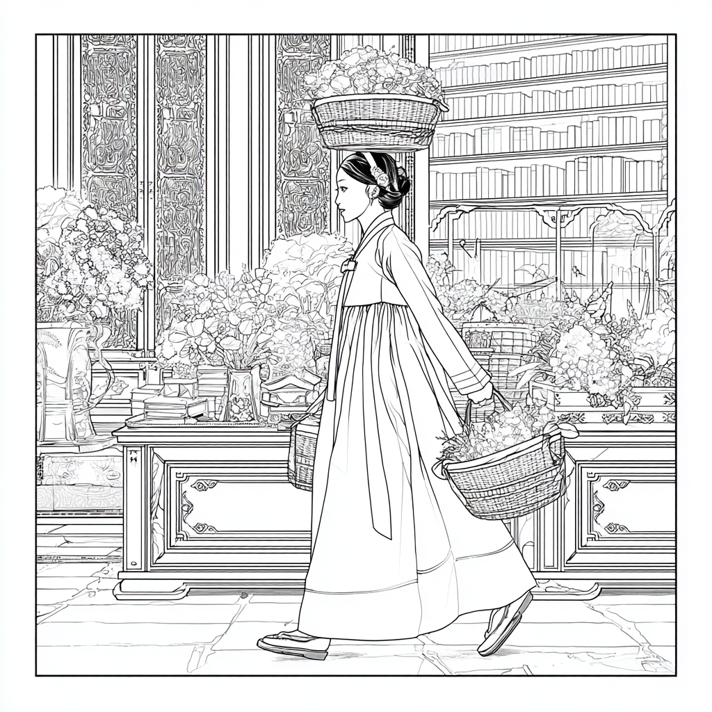 The Flower Keepers of the Royal Library