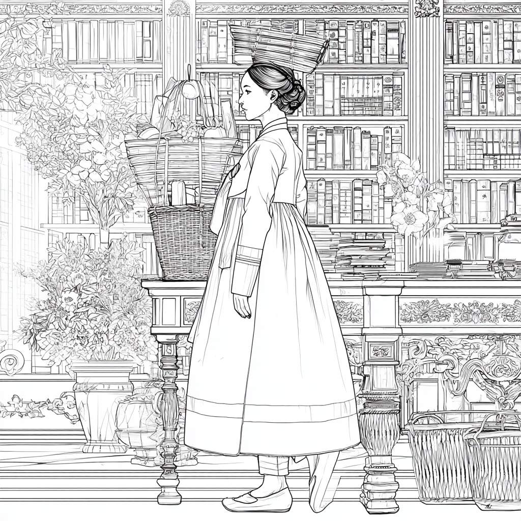 The Flower Keepers of the Royal Library