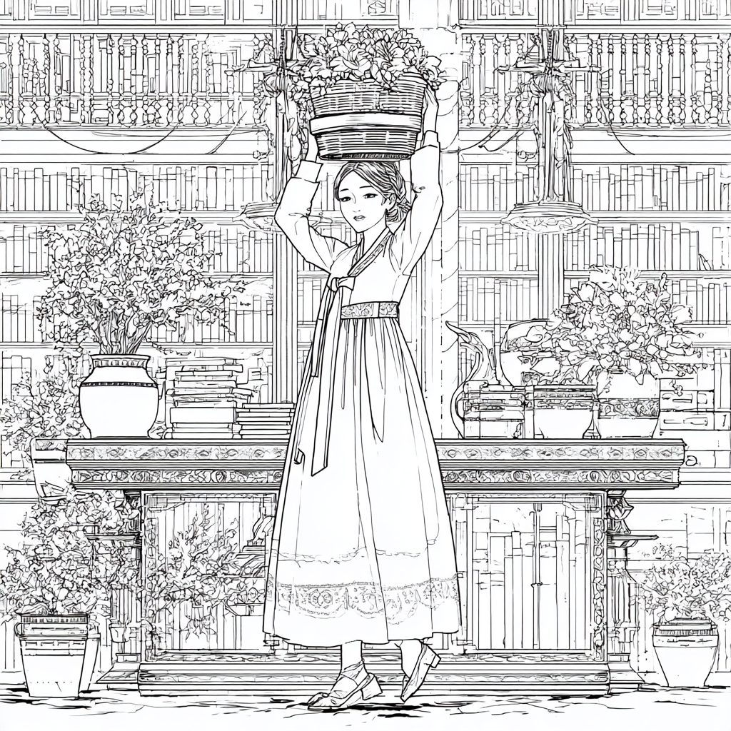 The Flower Keepers of the Royal Library