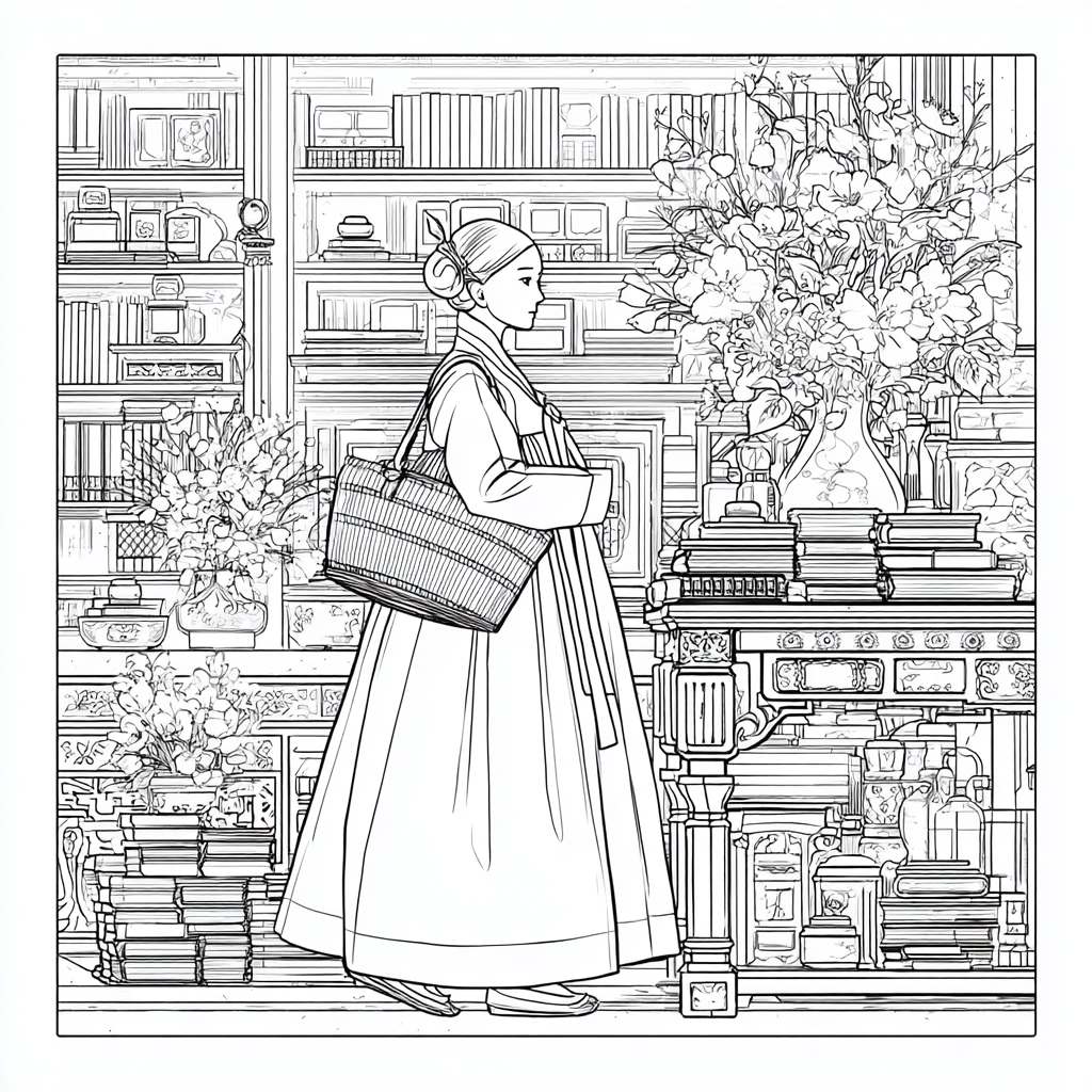 The Flower Keepers of the Royal Library