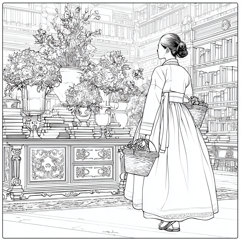 The Flower Keepers of the Royal Library