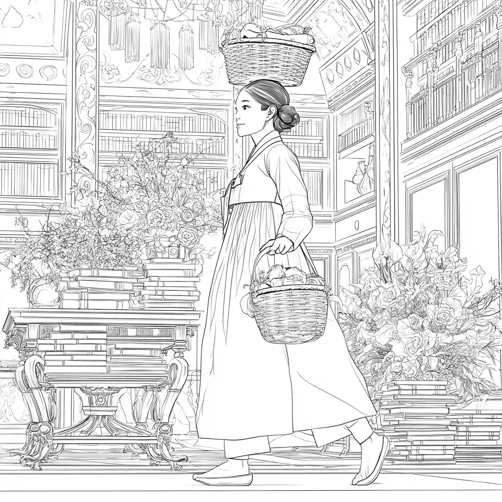 The Flower Keepers of the Royal Library