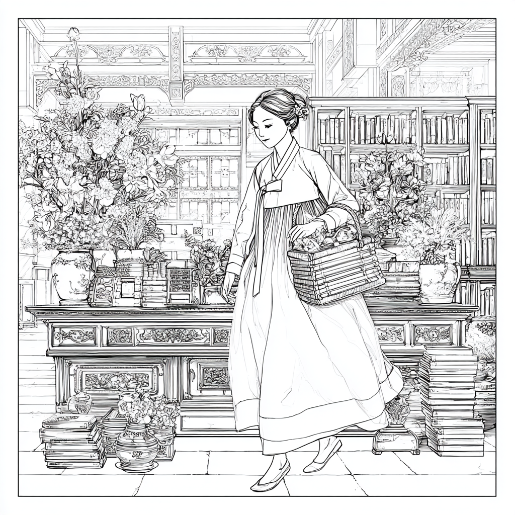 The Flower Keepers of the Royal Library