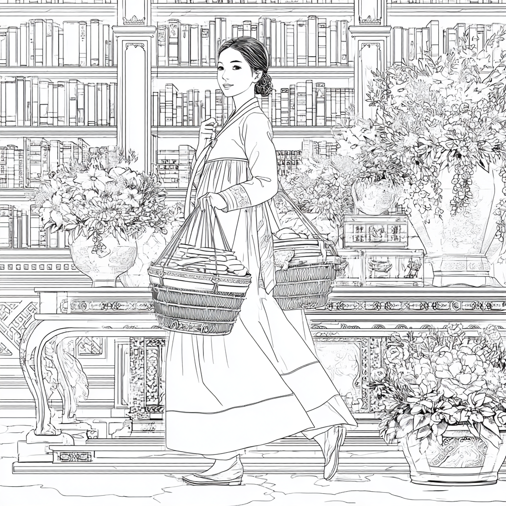 The Flower Keepers of the Royal Library