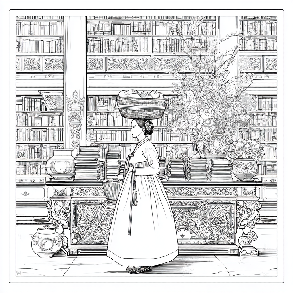 The Flower Keepers of the Royal Library