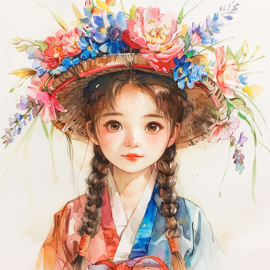 A Crown of Wildflowers