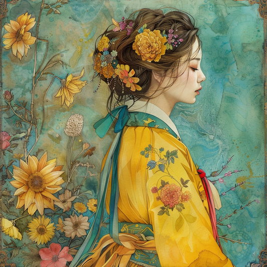 The Golden Blossom Maiden