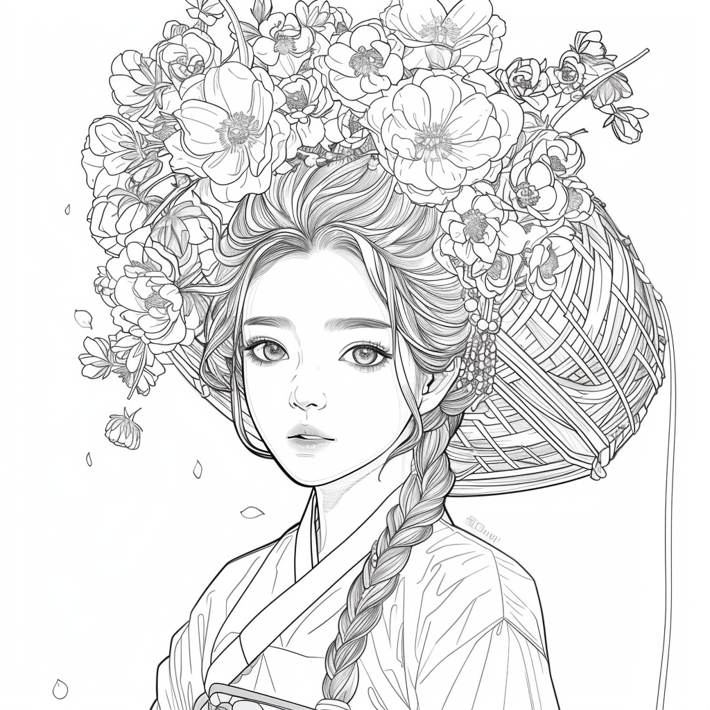 A Crown of Wildflowers