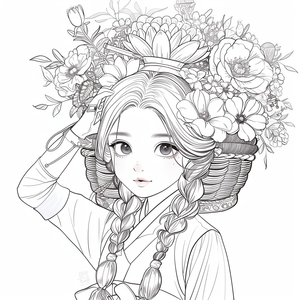 A Crown of Wildflowers