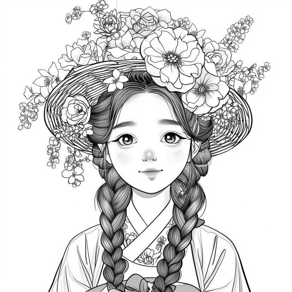 A Crown of Wildflowers