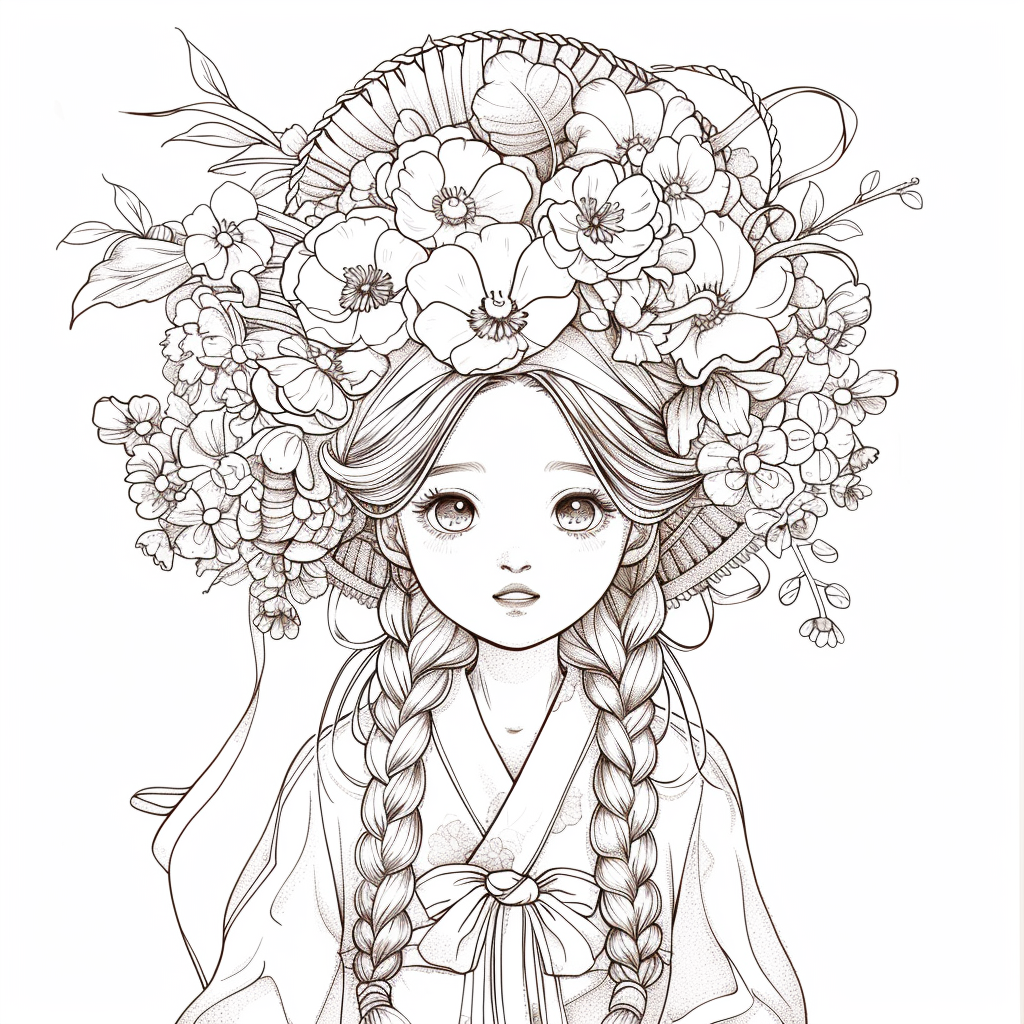 A Crown of Wildflowers