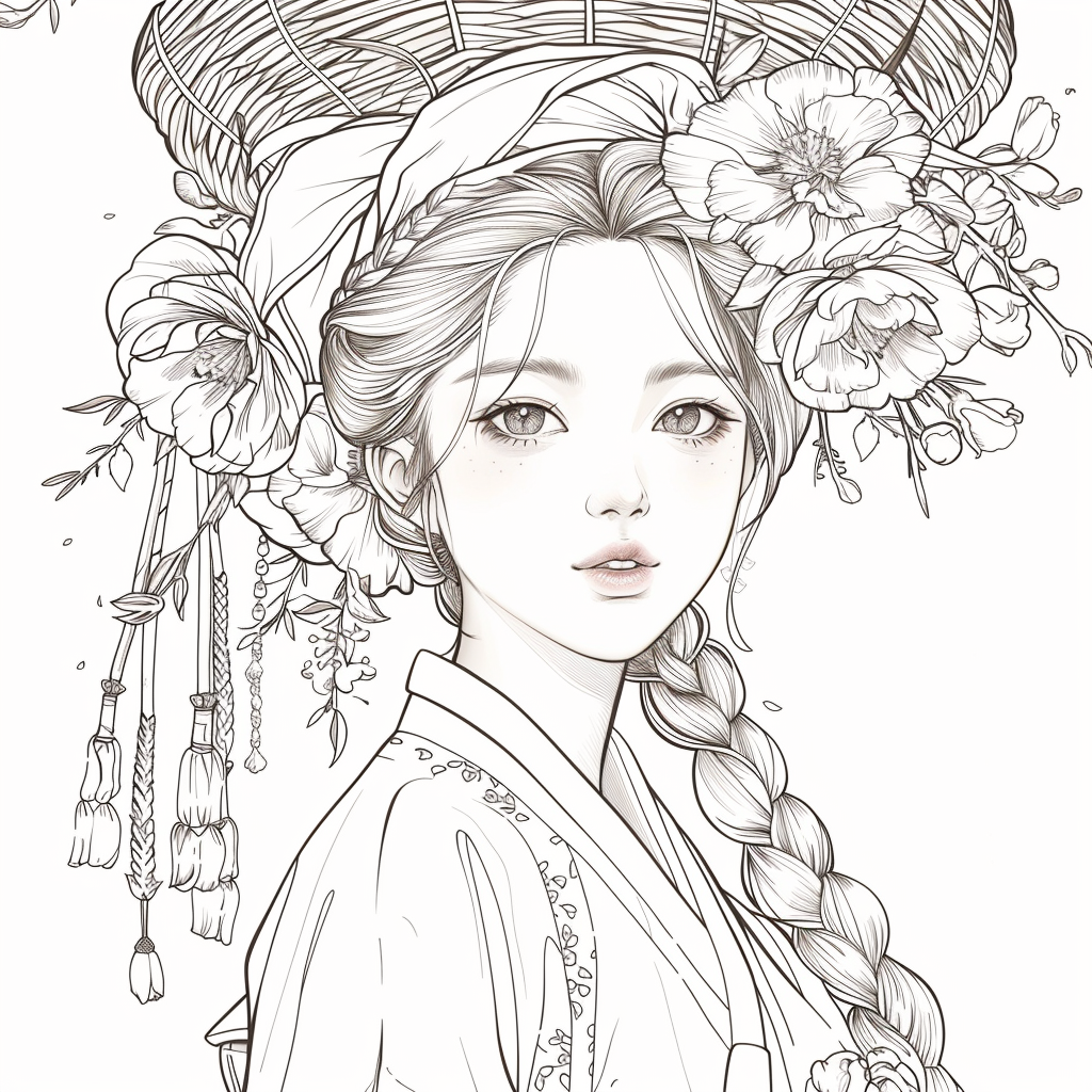 Blooming Grace – The Flower Maiden of Spring