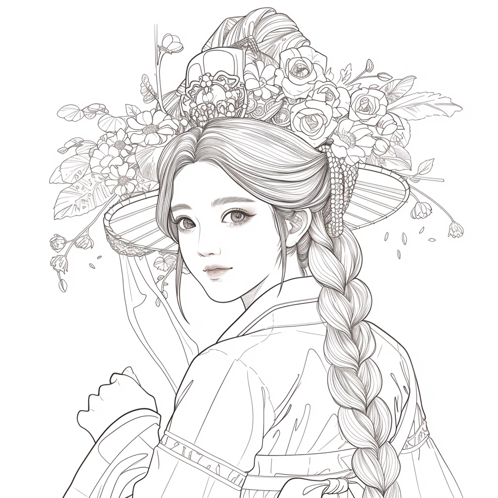 Blooming Grace – The Flower Maiden of Spring