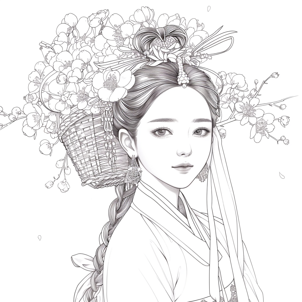 Floral Crown in Quiet Grace
